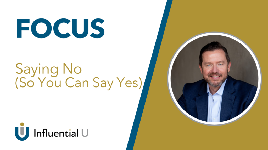 Transactional Intelligence™ - Saying No (So You Can Say Yes)